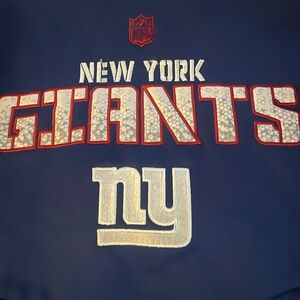 Kids NY Giants hooded sweatshirt blue,white and red by NFL Team Apparel